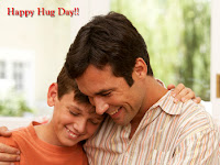 hug day images, unforgettable hug day festive photo between beloved father and son 