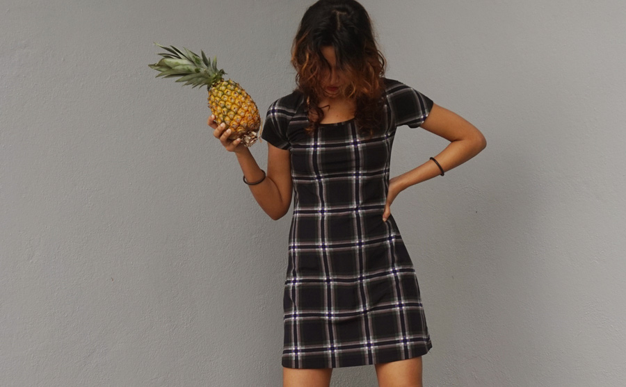pineapple sniffer outfit of the day / Shanaz AL