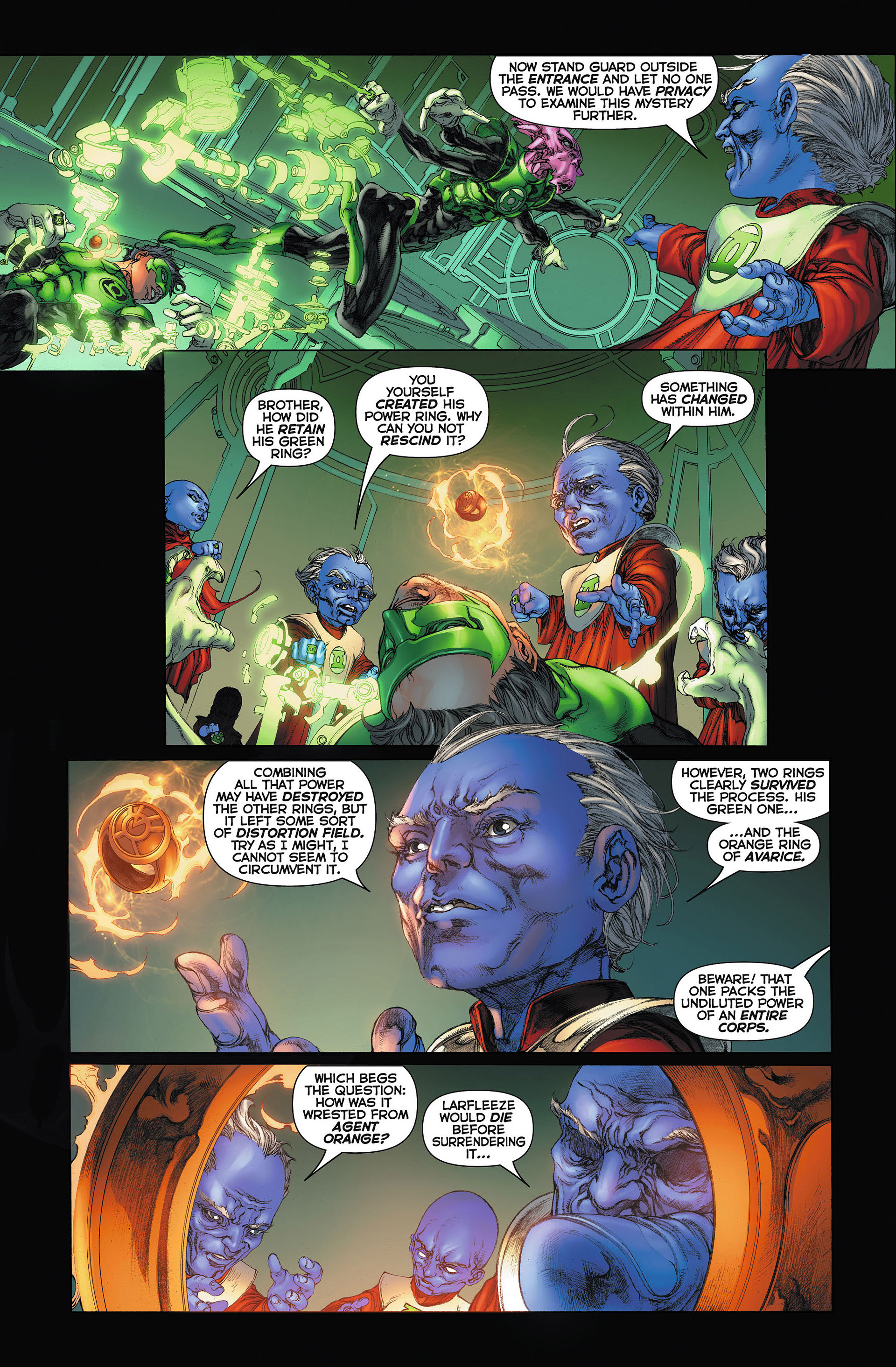 Read online Green Lantern: New Guardians comic -  Issue #3 - 11