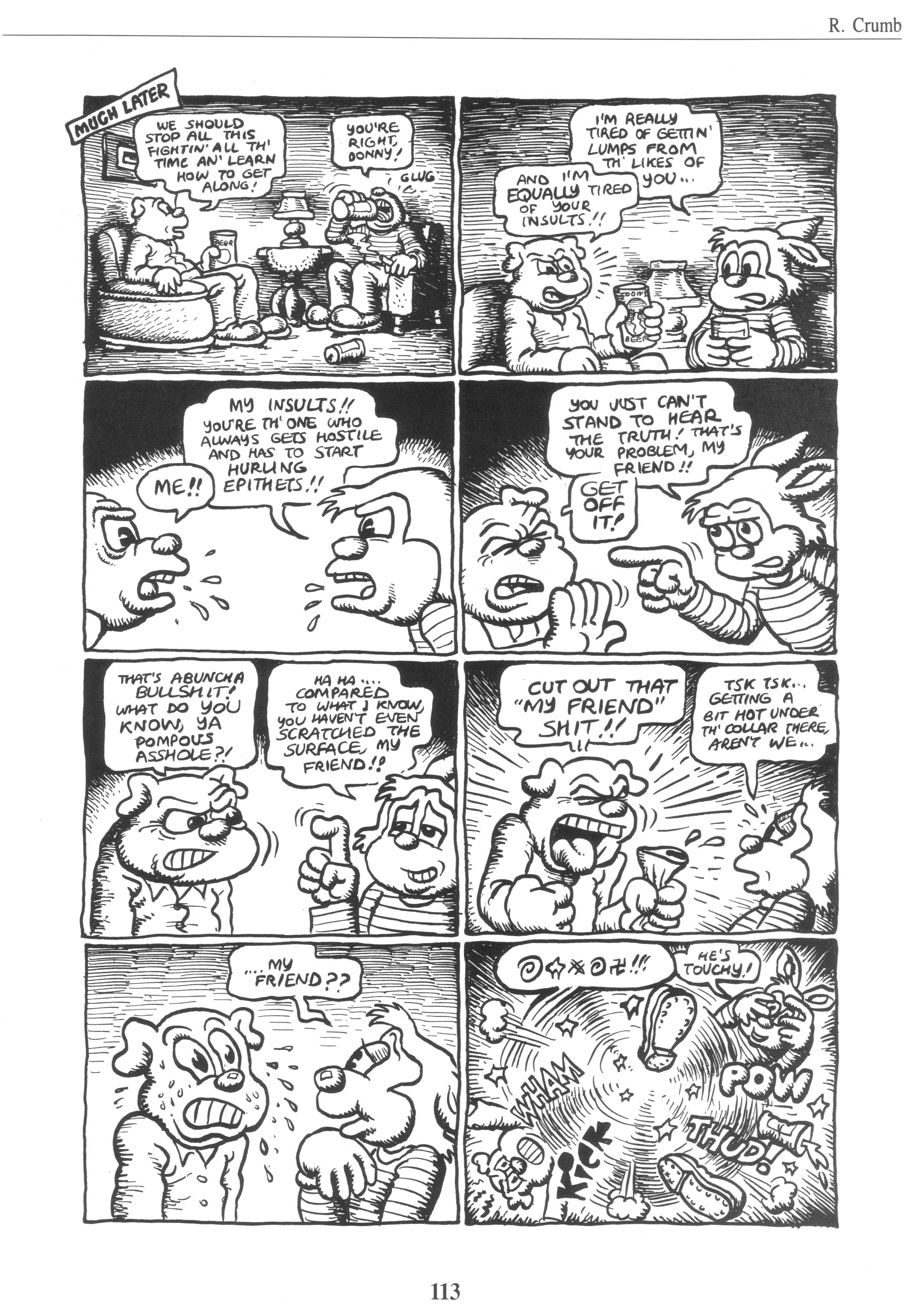 Read online The Complete Crumb Comics comic -  Issue # TPB 6 - 123