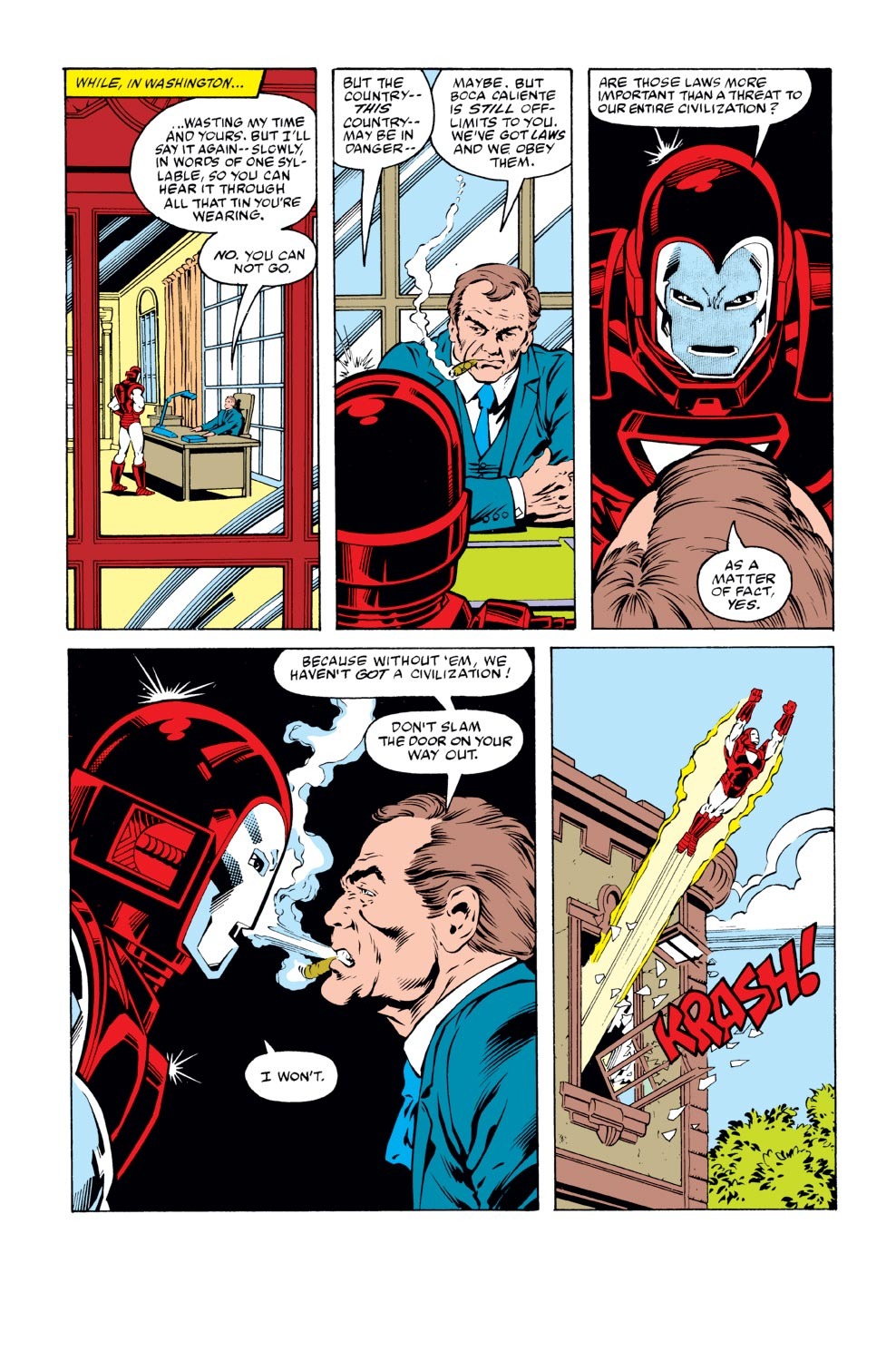 Read online Iron Man (1968) comic -  Issue #208 - 15