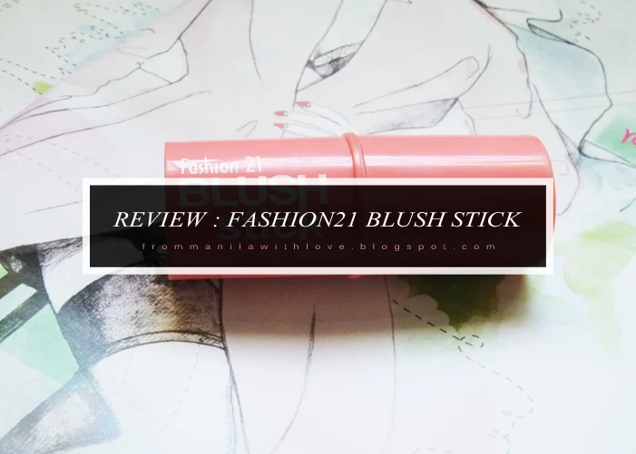 Fashion21 blush stick cream blush review