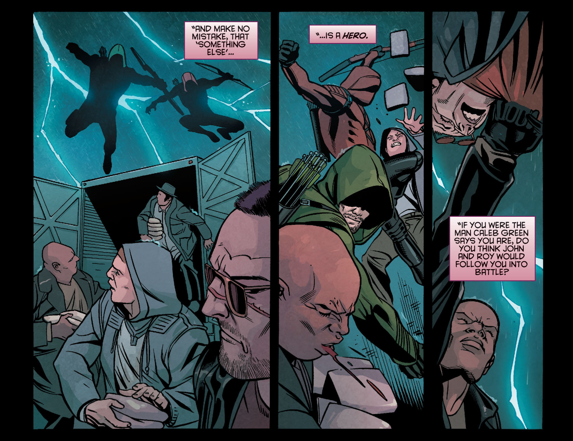 Read online Arrow: Season 2.5 [I] comic -  Issue #23 - 19