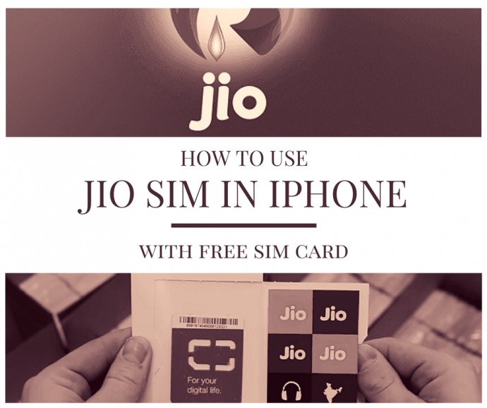 Amazing Deals... how to use jio sim in iphone How To Use Jio Sim in