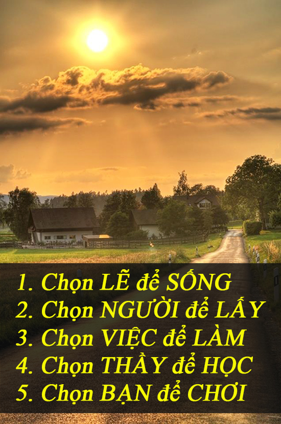 HÃY CHỌN BẠN MÀ CHƠI