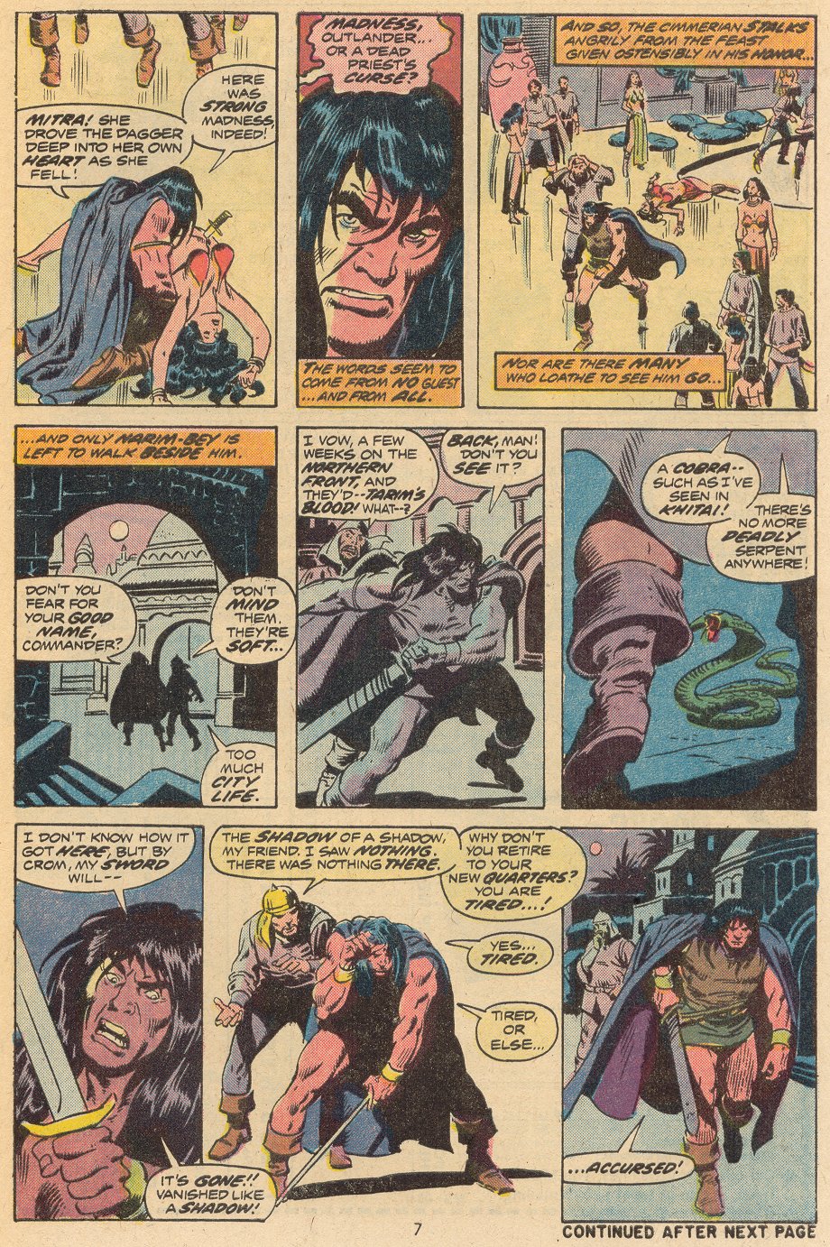 Read online Conan the Barbarian (1970) comic -  Issue #38 - 6