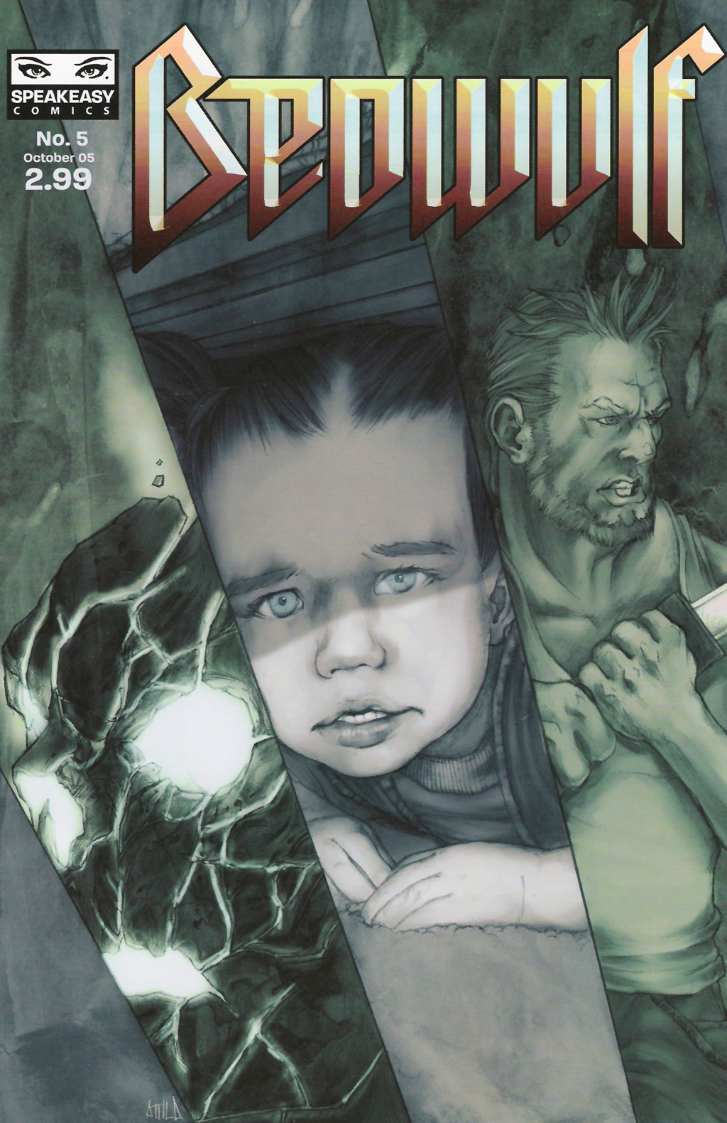 Read online Beowulf comic -  Issue #5 - 1