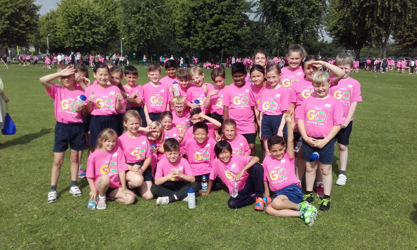 Upminster Junior School FUN RUN IN THE SUN