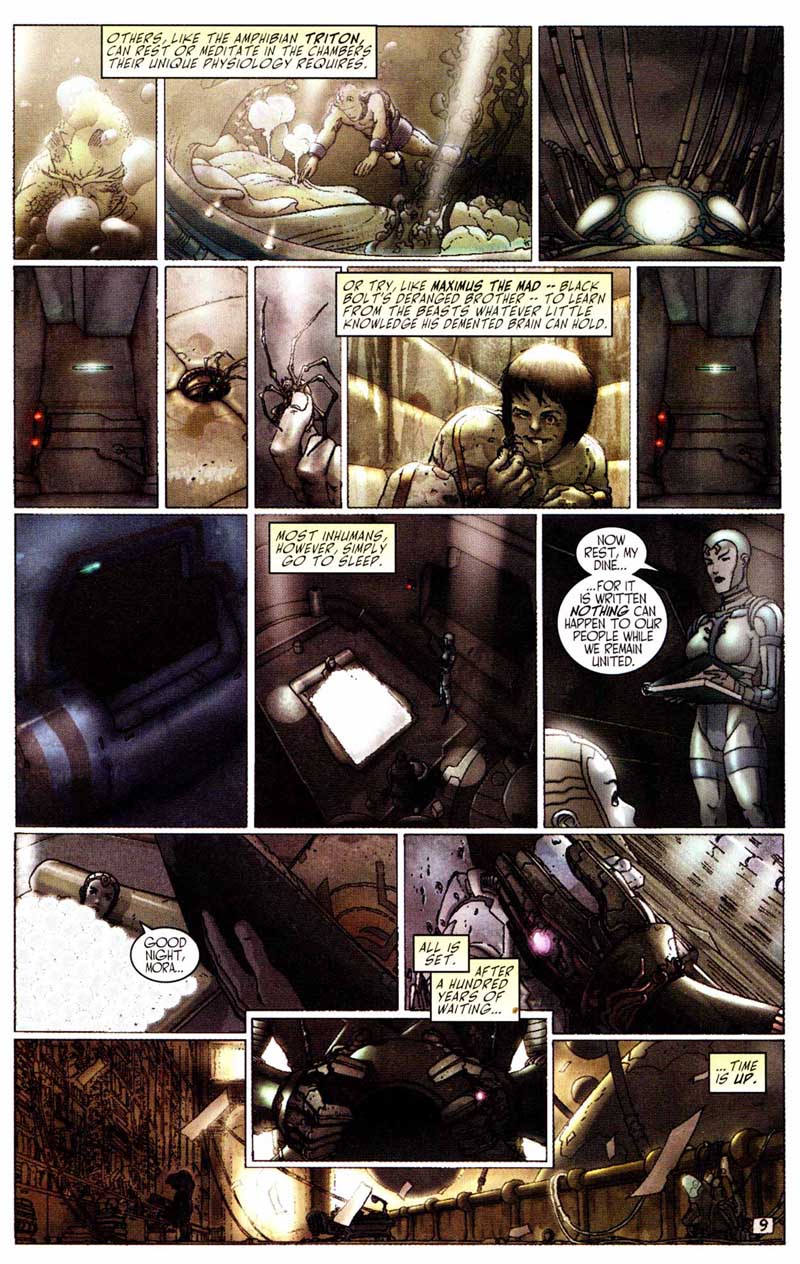 Read online Inhumans (2000) comic -  Issue #1 - 9