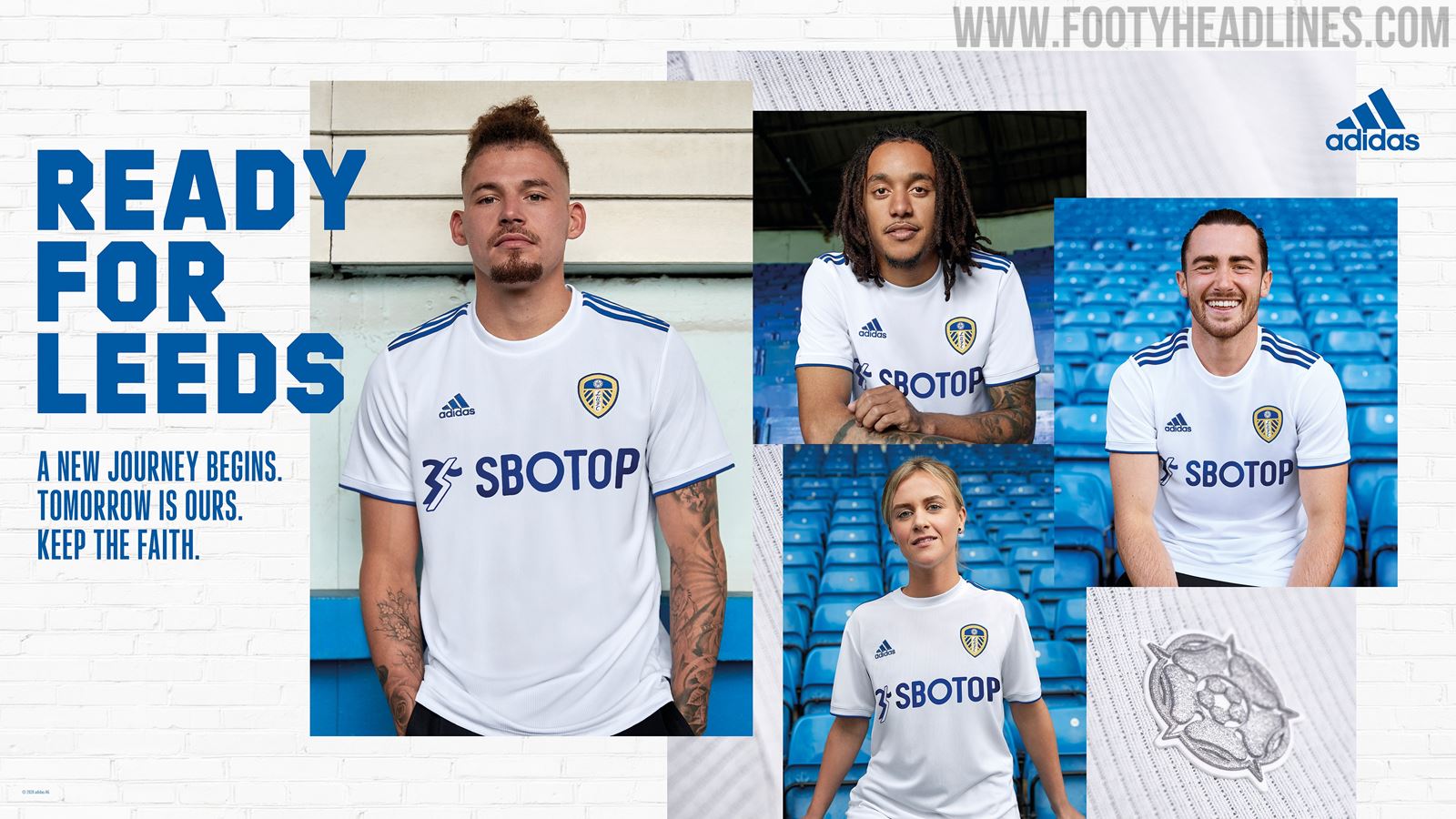 Leeds United 2021 Premier League Home Kit Released Footy Headlines