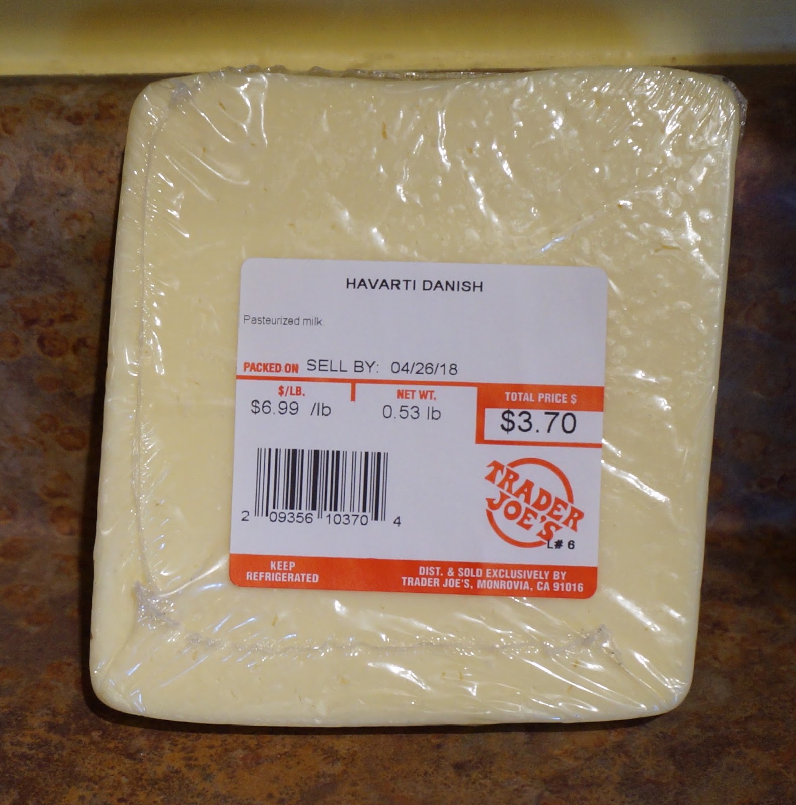 Exploring Trader Joe's Trader Joe's Creamy Danish Havarti Cheese