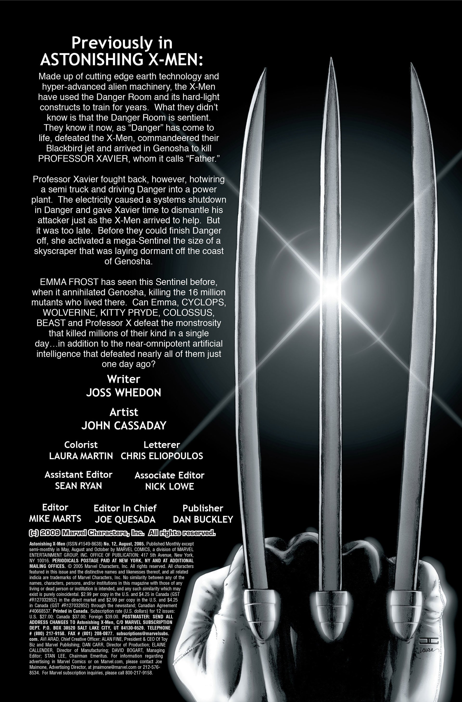 Read online Astonishing X-Men (2004) comic -  Issue #12 - 2