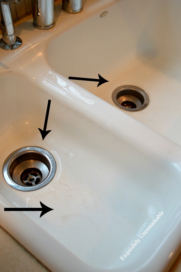 How To Clean A Dirty White Sink