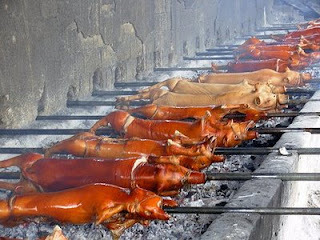 Lechon baboy is one of the most popular foods in the Philippines