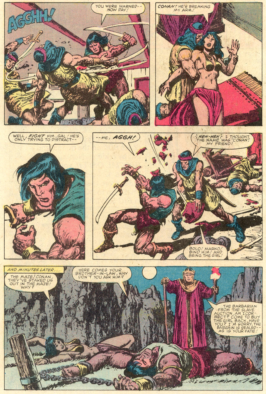 Read online Conan the Barbarian (1970) comic -  Issue #142 - 17