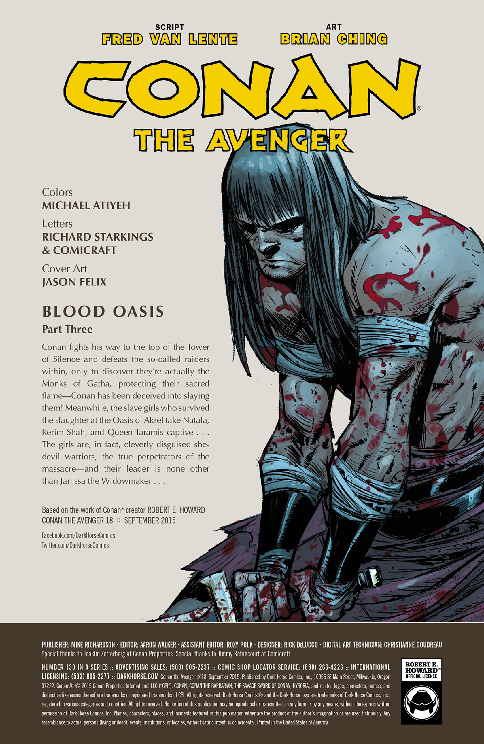 Read online Conan the Avenger comic -  Issue #18 - 2