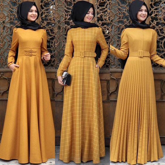 15 Model Baju  Wanita Muslim Turki  Terbaru 2019  Mesin Jahit