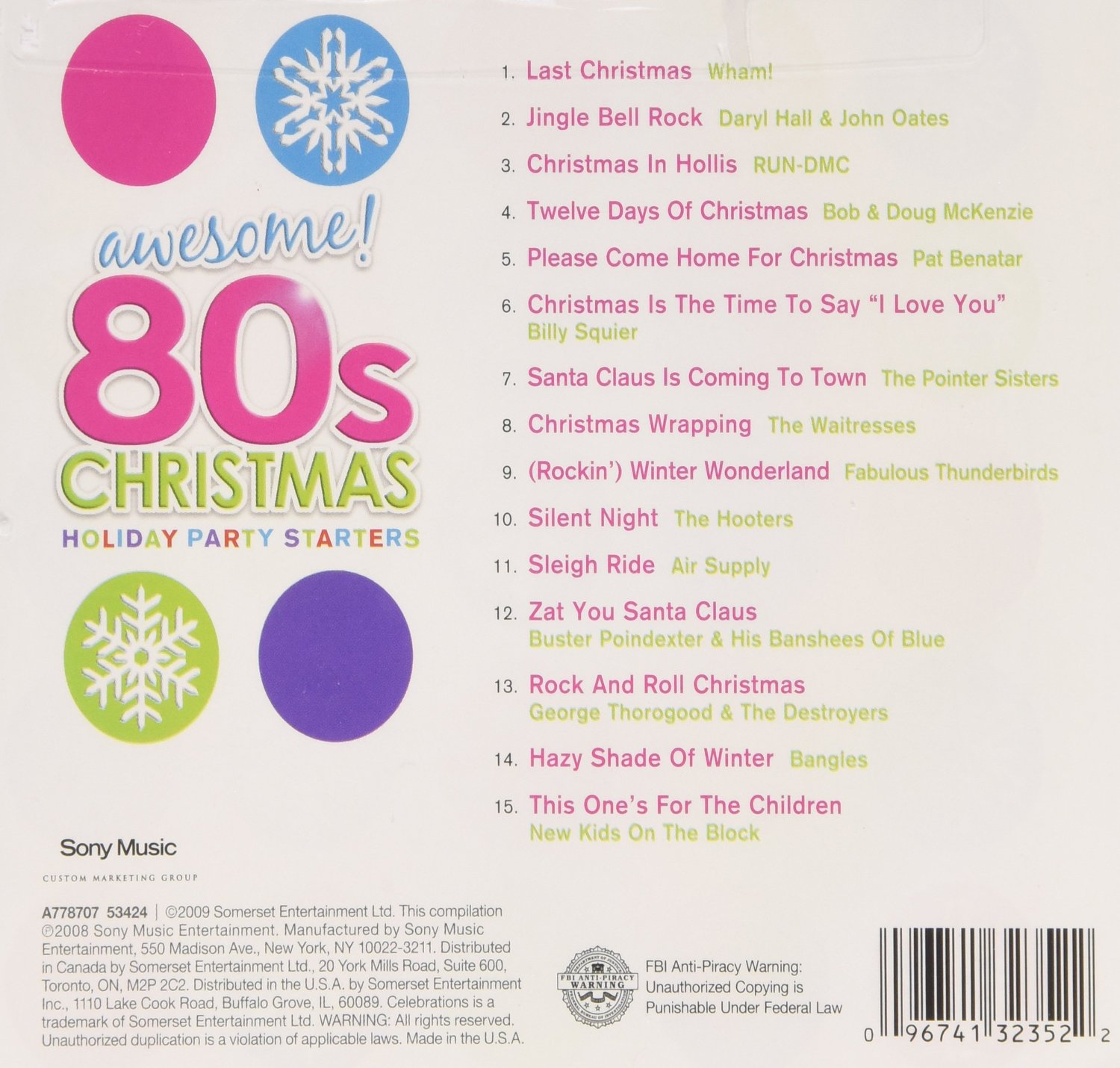 Christmas Songs From The 80s 