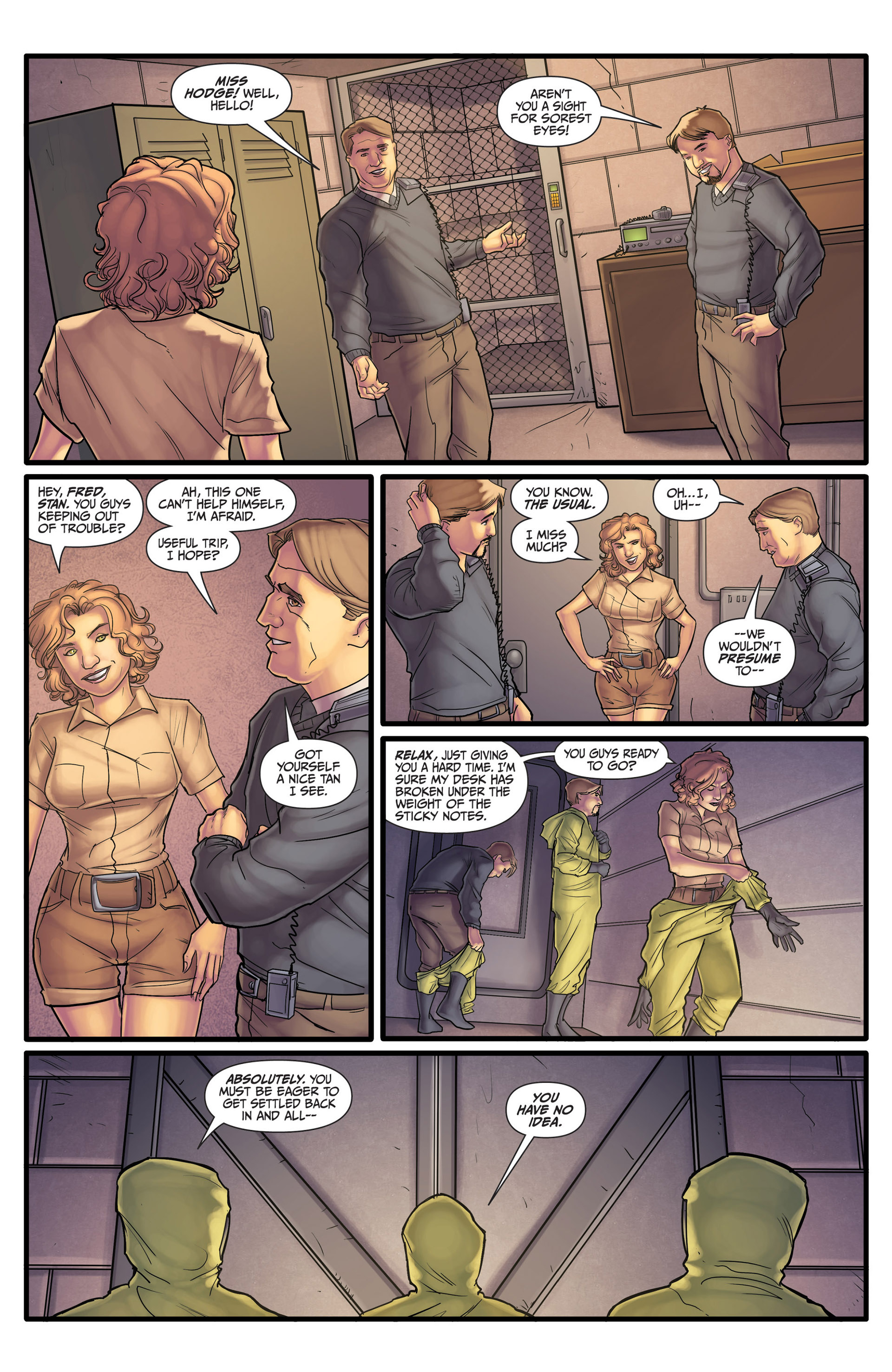 Read online Morning Glories comic -  Issue # _TPB 3 - 135