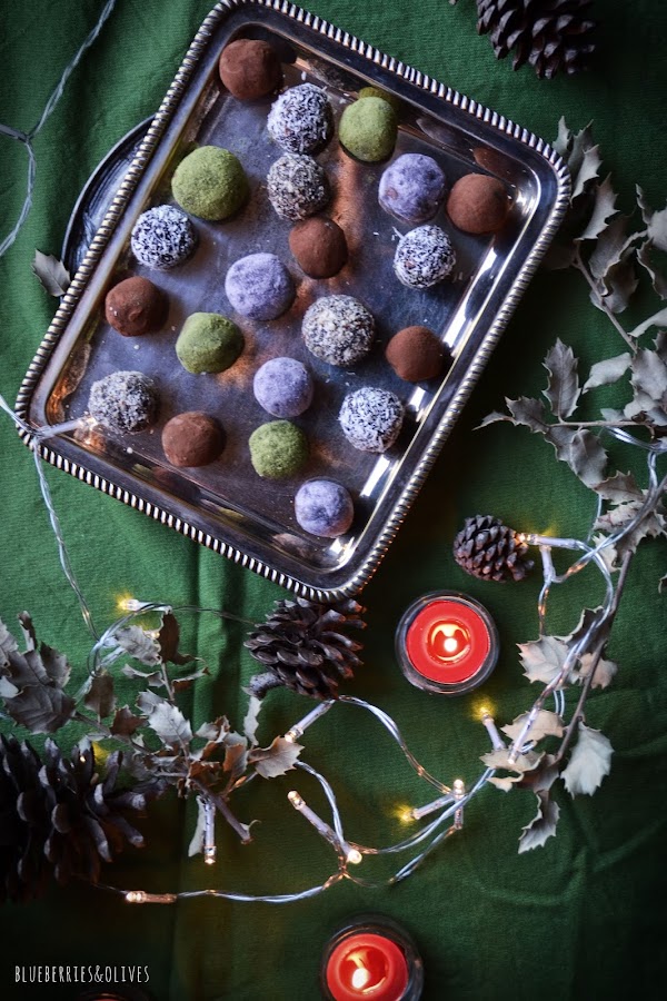 TRUFAS CASERAS DE CHOCOLATE PARA REGALAR (SG, SL, VEG) 