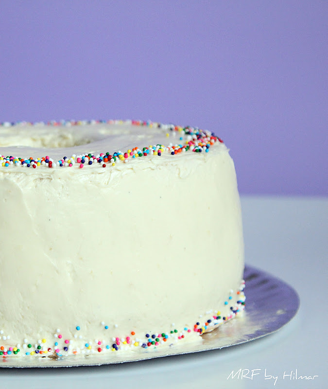 Chiffon cake de vainilla - Mis recetas favoritas by Hilmar