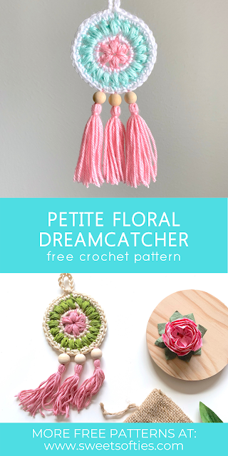 7.5 Inch Boho Dream Catcher Starter Ring, Crochet Mandala, Dream Catcher  Supplies, Dreamcatcher Top to Decorate, DIY Dream Catcher 