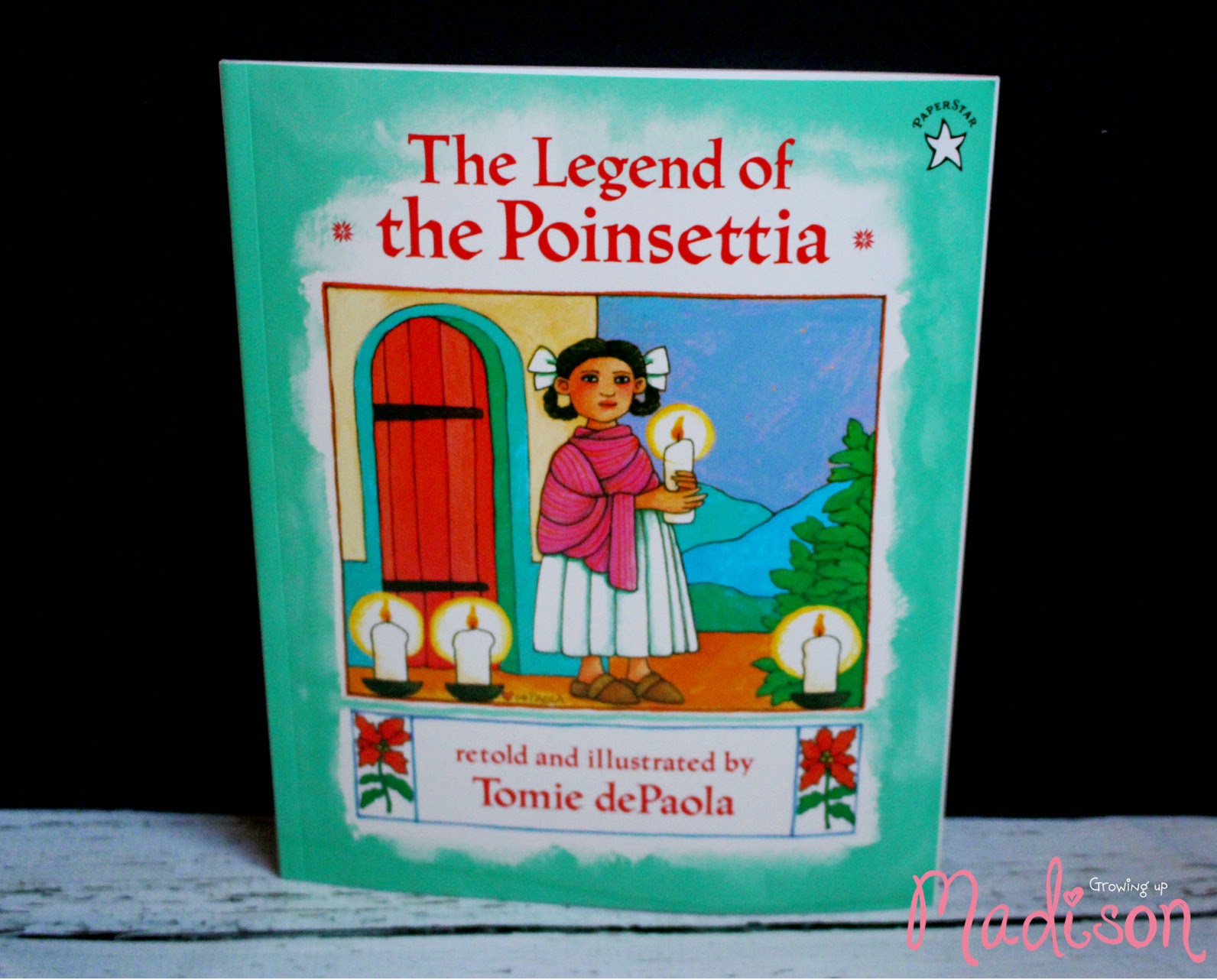 Legend of the Poinsettia Book & Craft: Poinsettia Ornament