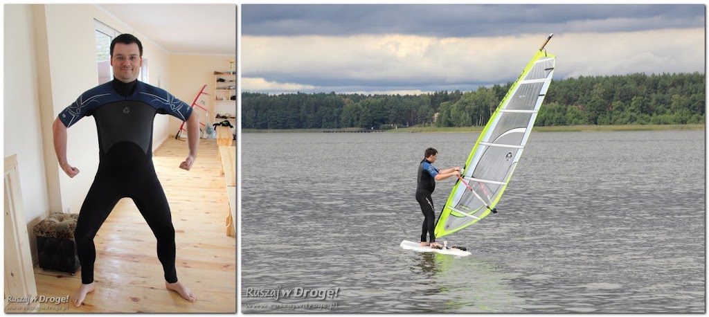 Nauka windsurfingu w Osieku