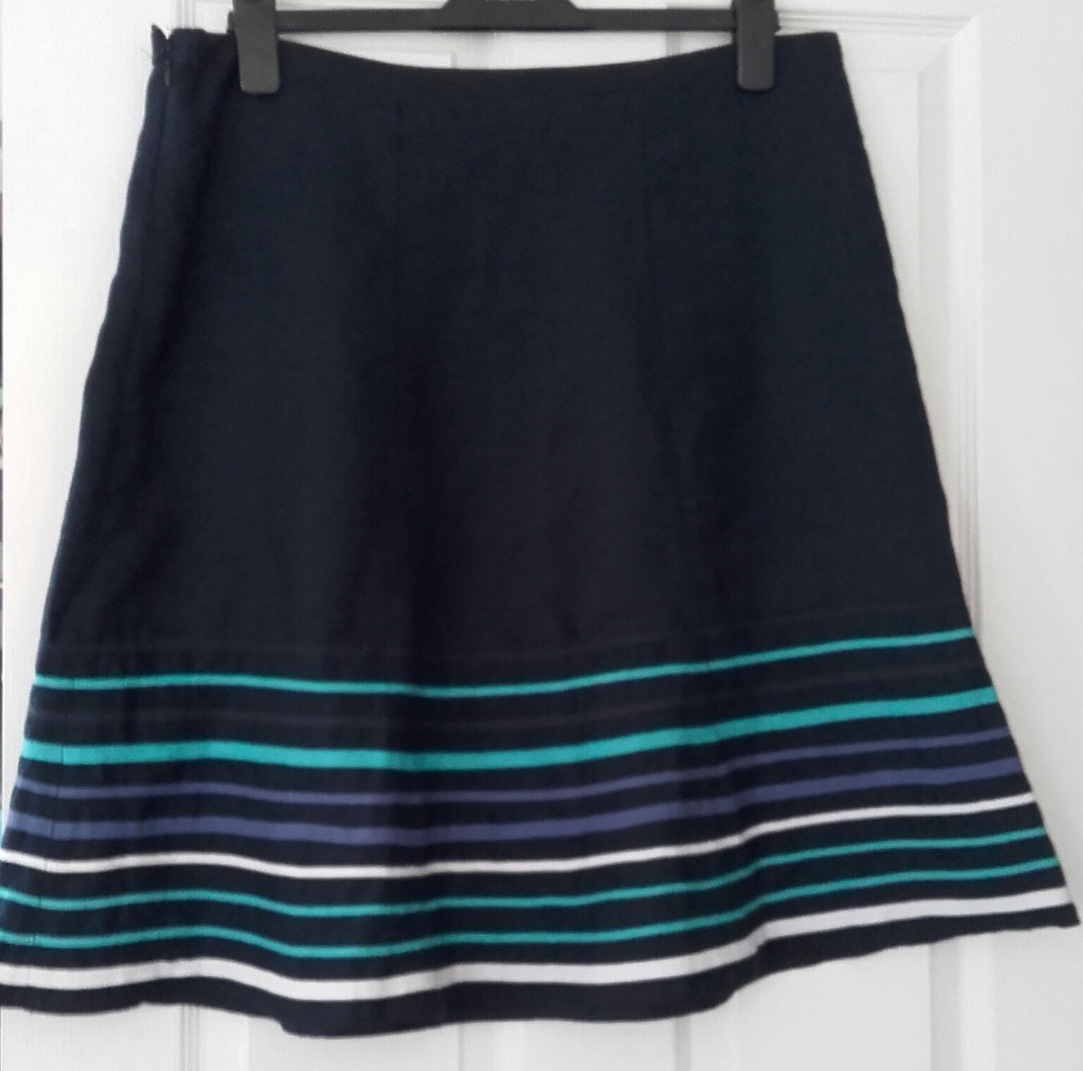 Refashion Co-op: Skirt made bigger and shorter