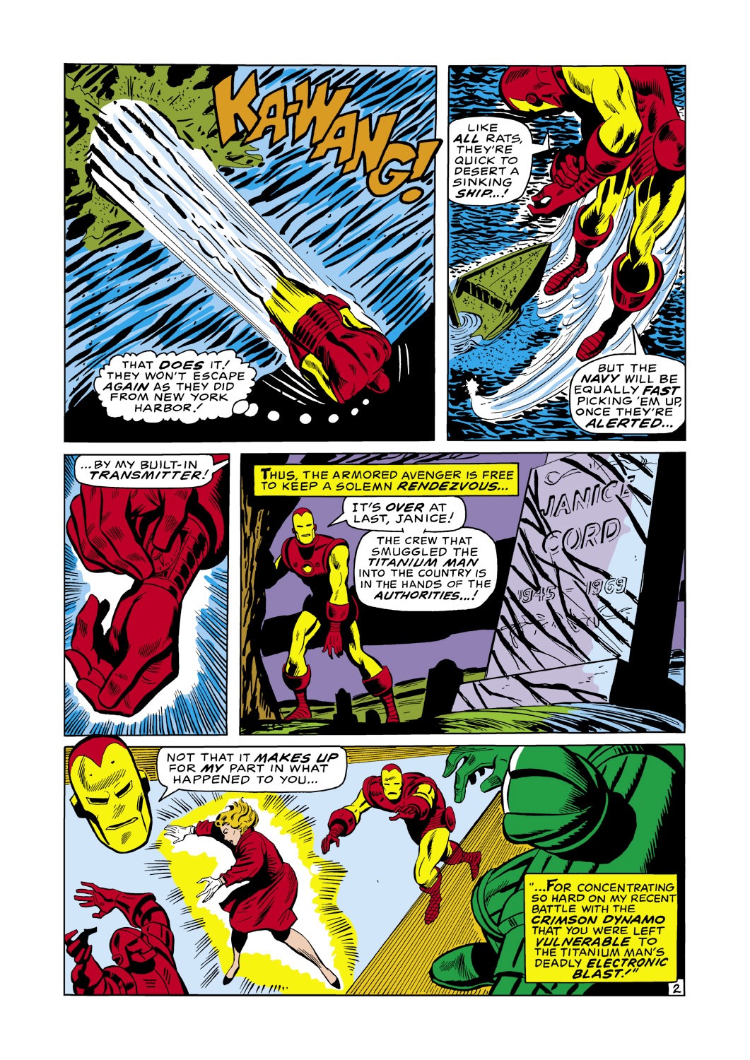 Read online Iron Man (1968) comic -  Issue #23 - 3
