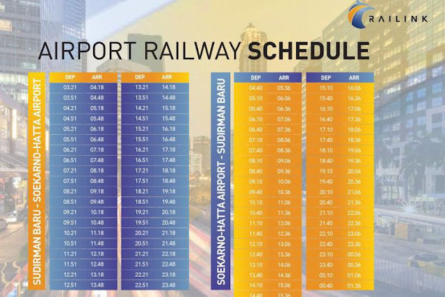 Jadwal Perjalanan Kereta Bandara Soekarno Hatta