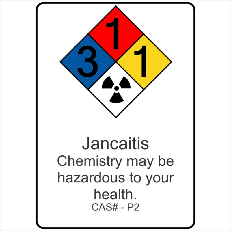 Ms J's Chemistry Class Hazard Diamonds Safety at a glance!