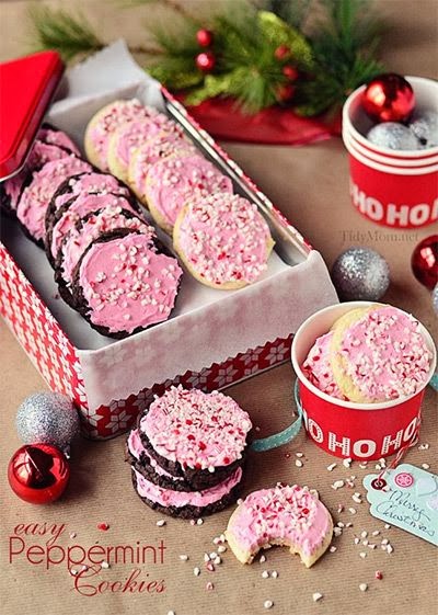 Photo of Peppermint Cookies.