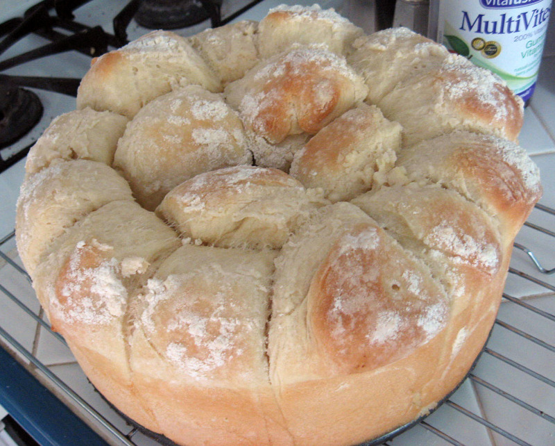 Flaky Butter PullApart Rolls Fresh from the...