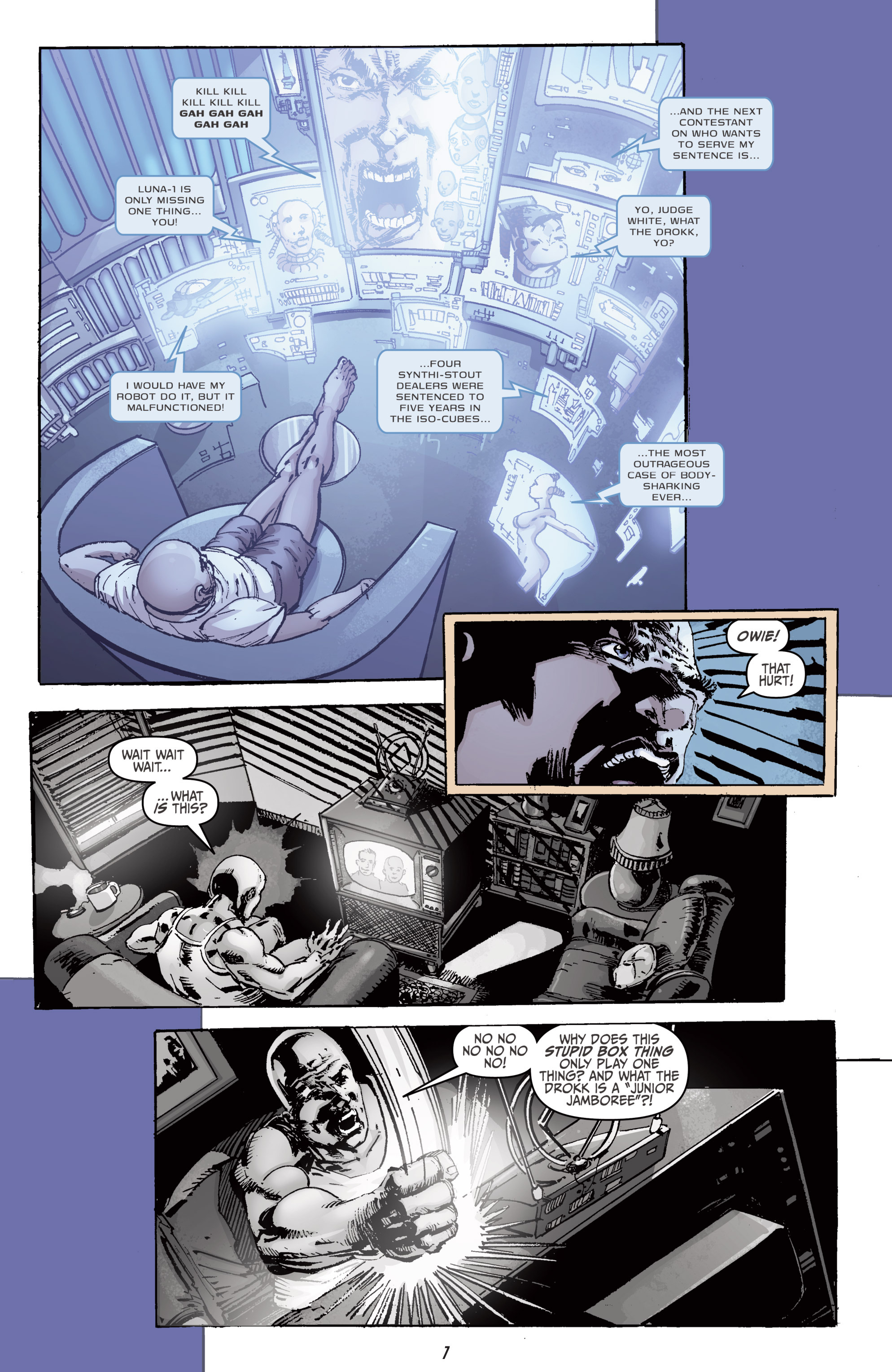 Read online Judge Dredd (2012) comic -  Issue # _TPB 4 - 7