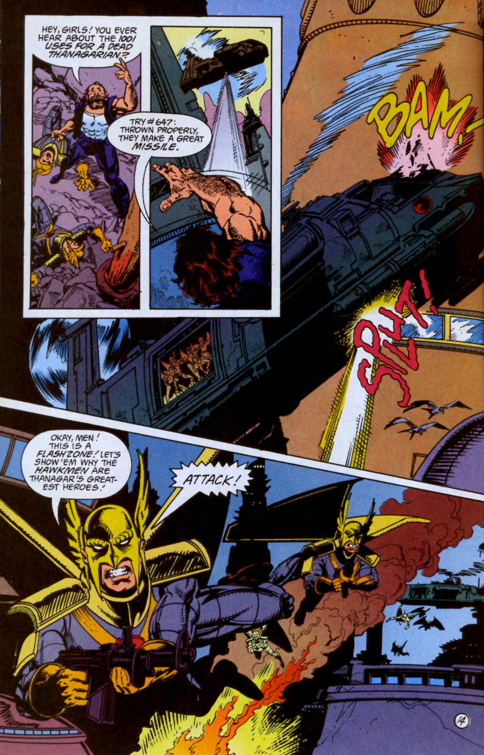 Read online Hawkworld (1990) comic -  Issue #20 - 15