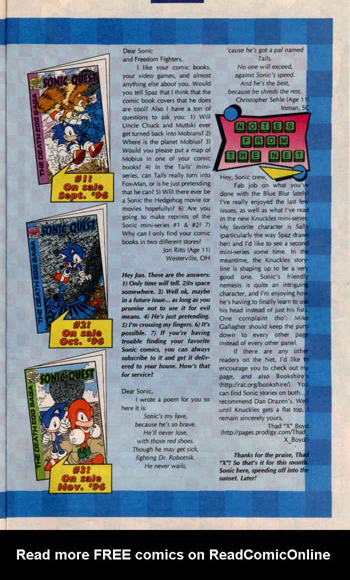 Sonic The Hedgehog (1993) 40 Page 29