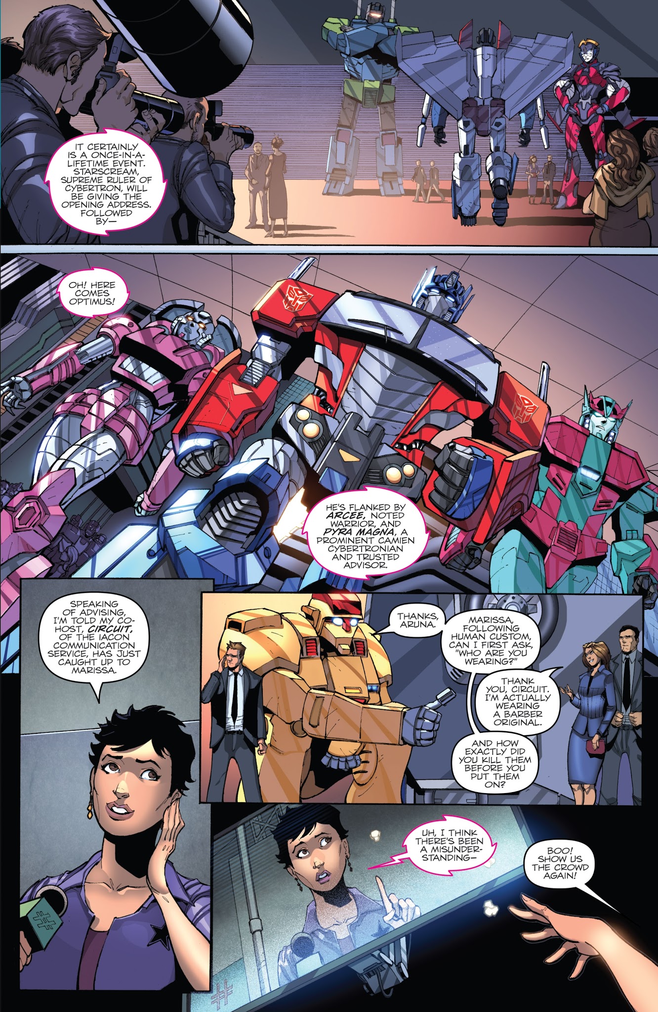 Read online Optimus Prime: First Strike comic -  Issue # Full - 24