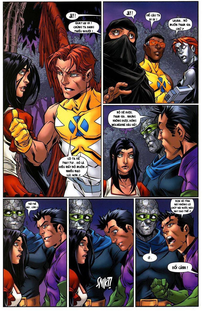 New X-Men v2 - Academy X new x-men #022 trang 10