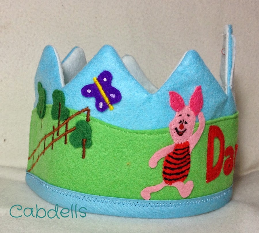 Corona cumpleaños winnie