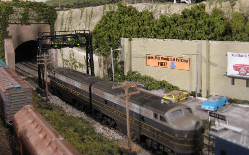 The Kings Port Division HO Scale Model Railroad Derailment Affects