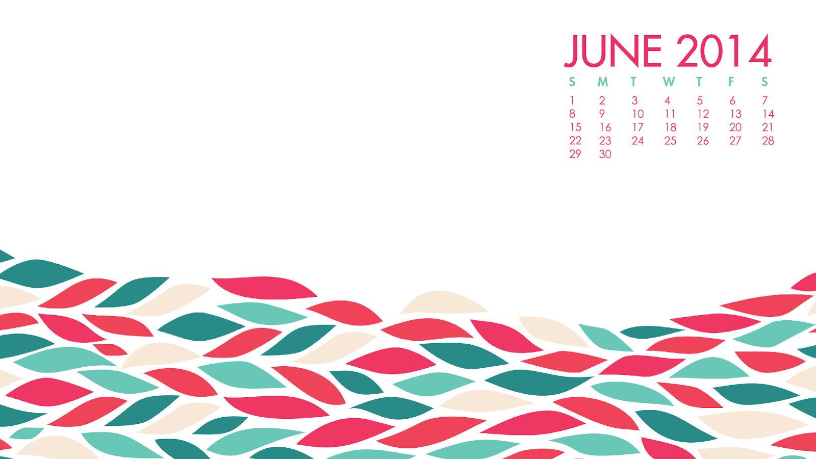 FREEBIES // JUNE DESKTOP CALENDARS – Oh So Lovely Blog
