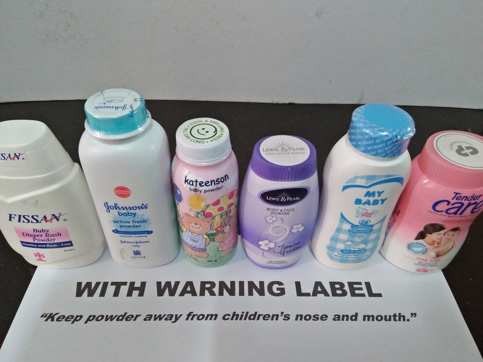 Some Talcum Powder Products Lack Required Warning Label (Groups Seek