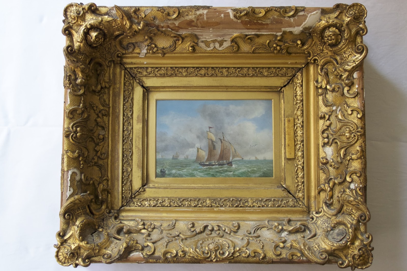 Original Gilding London Repairing Old Mouldings on Gilt Frames