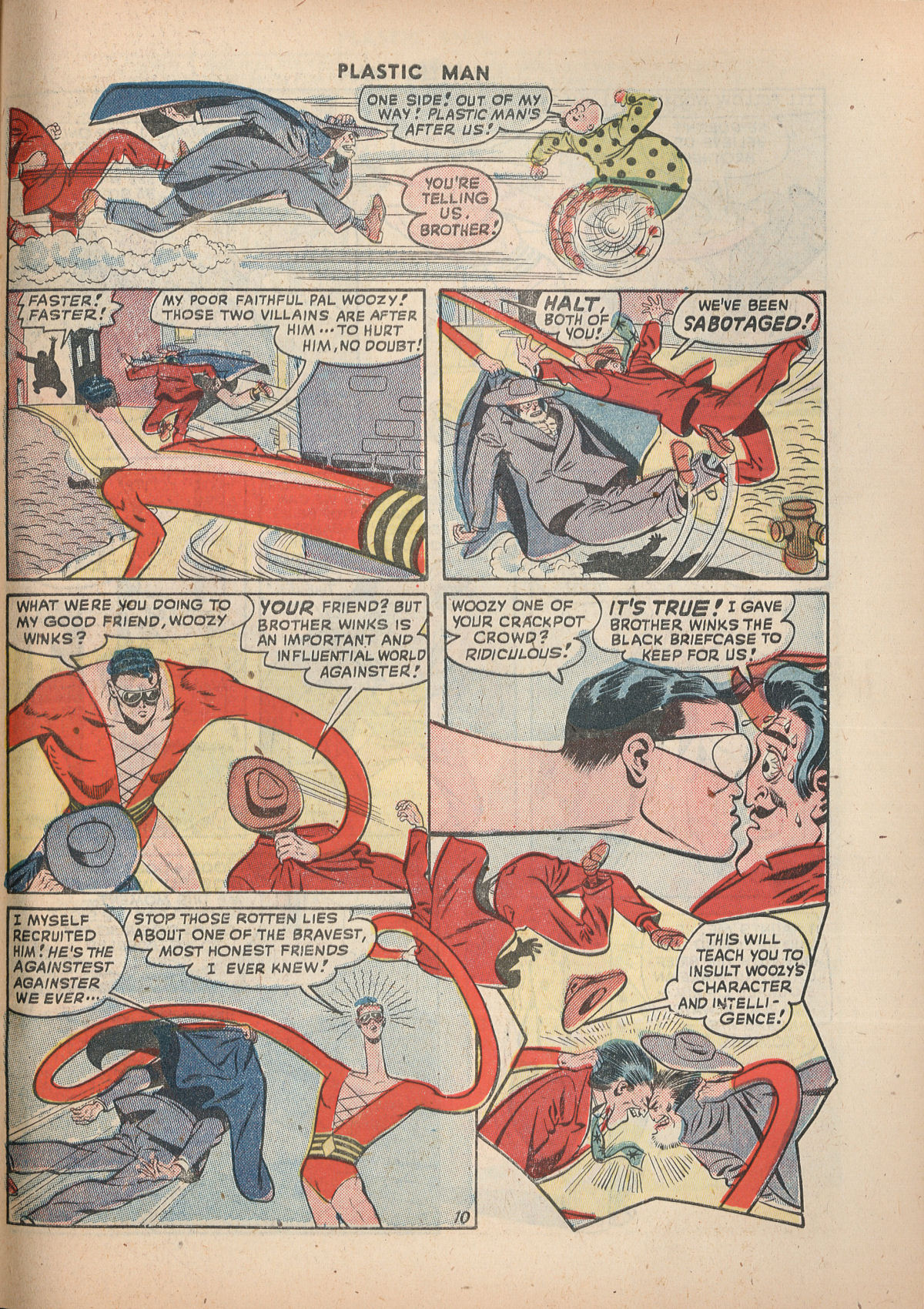 Read online Plastic Man (1943) comic -  Issue #15 - 45