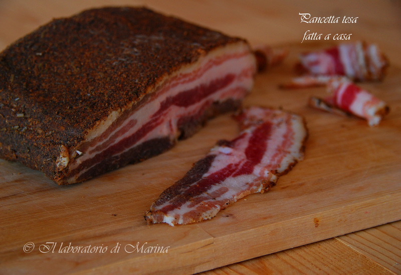 IL LABORATORIO DI MARINA ΦΤΙΑΧΝΩ ΣΠΙΤΙΚΗ ΠΑΝΤΣΕΤΑ // PANCETTA TESA