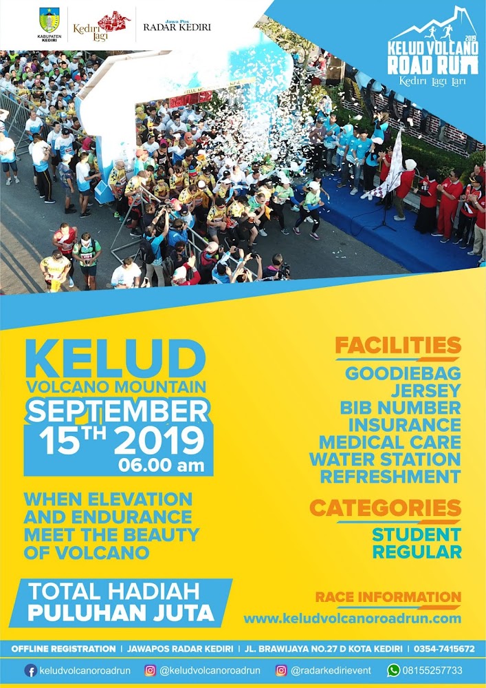 Kelud Volcano Road Run • 2019 Kelud Volcano Road Run • 2019