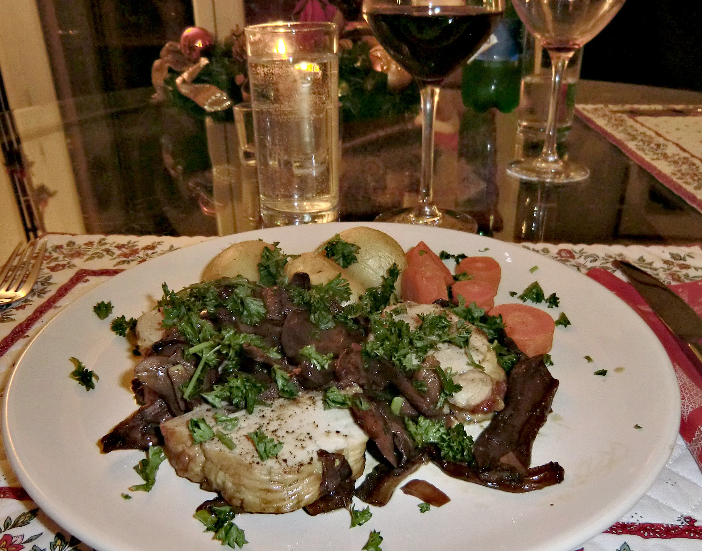 Pork tenderloin with dried porcini mushrooms Hiking and Cooking in