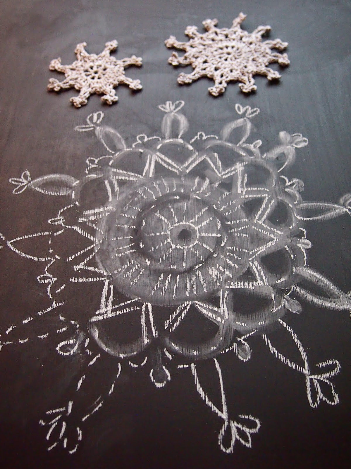 omⒶ KOPPA Lumikukka (kukka)ympyrästä lumihiutale OHJE