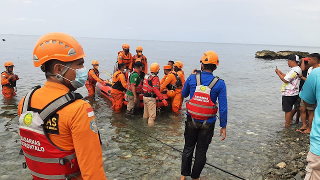 Jasad Korban Tenggelam di Sungai Bolango telah ditemukan | gtofreel.com